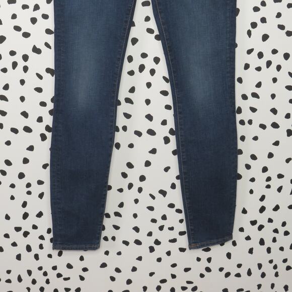 Madewell Moreaux Wash Curvy High Rise Skinny Jeans - Picture 4 of 11